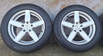 Alu kola R17 5x120 Dezent + letní pneu 235/55/17 Sportiva - 2