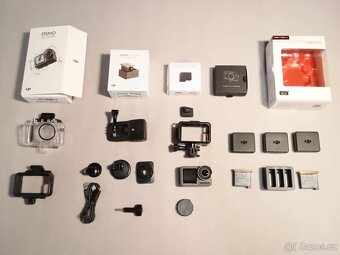 DJI OSMO ACTION adventure kompletní deluxe ALL IN ONE SET - 2