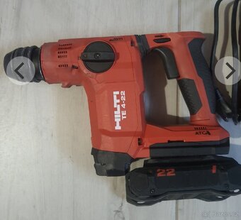 Hilti TE4-A22 s batériou a rýchlo nabíjačkou - 2