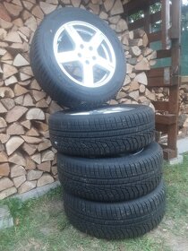 Alu Kola 16" 5x110 Fiat Opel Mazda MGzimnní pneu 215/65R16 - 2