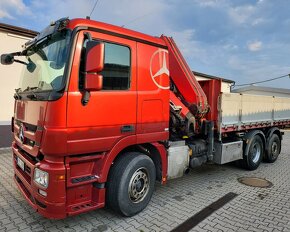 Mercedes-Benz Actros, Sklápeč + hydraulická ruka Fassi - 2