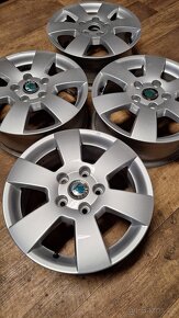 Originální alu kola Škoda 5x112 R15 - 2