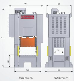 Excentrický lis typ HMGA - 2