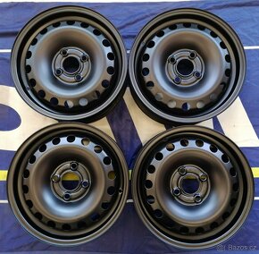 Plechové disky Škoda Volksw. 14" 4X100 J5,5 ET35 - 2