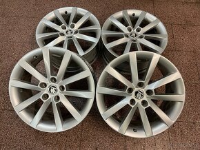 Originální ALU kola Škoda Alaris 5x112 r18 - 2