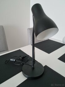 Ikea stolní lampa černá - 2