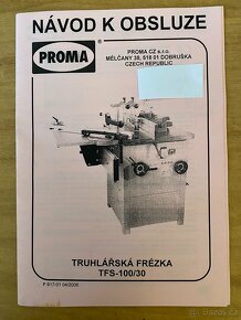 Truhlařská frézka PROMA - 2