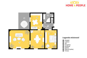 Prodej, historický byt, 3+1 + terasa, 131 m2, Čáslav - 2