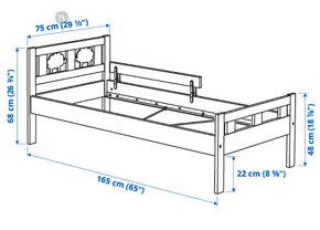 Dětská postel IKEA KRITTER - 2