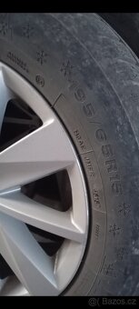 Zimní Pneumatiky DUNLOP 195/65R15 91T - 2