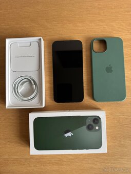 iPhone 13 Green 128GB stav A+ - 2