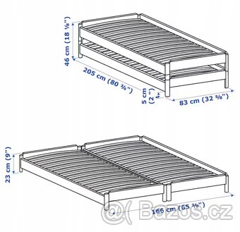 Stohovatelna postel IKEA - 2