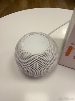 Apple HomePod Mini - bílá, top stav - 2