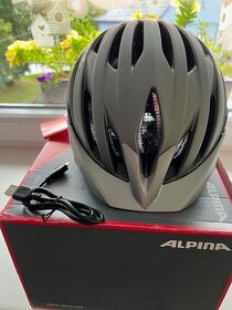 Cyklistická přilba Alpina Haga LED - 2