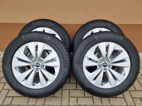 19" 5x112 AUDI Q8 + 265/55R19 CONTINENTAL zimné NEW - 2