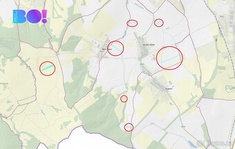 Prodej pole,  32878 m², Hrubá Vrbka - 2