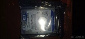 2.5 HDD slim disky 3x 500GB, 4x 320GB nové - 2