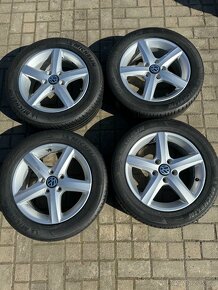 ORIGINÁL Alu Volkswagen Aspen R16, 5x112 - LETNÍ - 2