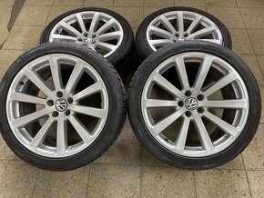 Originál Volkswagen ALU kola 5x112 r19 zimní pneu 6,5mm - 2