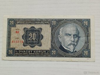 20 koruna 1926 serie BF - 2