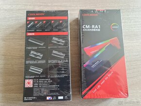 Podsvícené RGB chladiče RAM pamětí DDR/DDR4 Tuning PC - 2