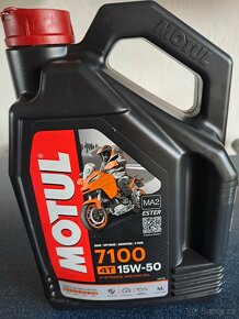 Olej Motul 7100 15W50 4T, filtr HF 652 - 2