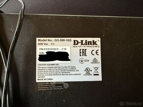 D-Link GO-SW-16G/E síťový switch, 16 portů, 1 GBit/s - 2