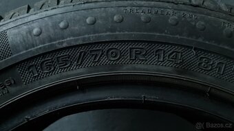 Letní pneu 165/70 R14 - vzorek 90% - 2