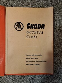 Seznam náhradních dílů Škoda Octavia Combi 1965 - 2