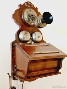 Starožitný telefon Stf.M.1904, Berlín, Německo, rok 1908 - 2