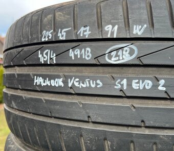 225/45 R17 91W letní pneu Hankook Ventus S1 EVO2 (4918) - 2