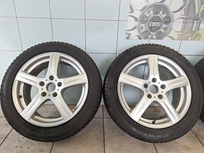 Alu kola R17 5x115 ENZO + zimní pneu 225/50/17 Dunlop - 2