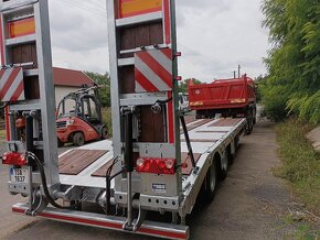 Přívěs na přepravu CAC Bobcat takeuchi Kubota harvestor - 2