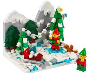 LEGO Zimní dobrodružství elfů - 40564 - 2