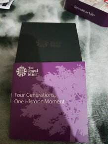 ANGLIE - Four Generations of Royalty 2018 £5 stříbrná - 2