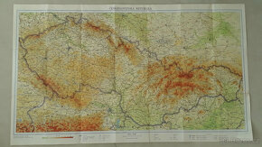 Československá republika 1:750 000 - mapa 1957 - 2