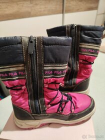 Zimní dívčí vyšší boty vel 34 - 2