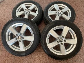 Alu kola 5x112 r16 zimní pneu 6mm - 2