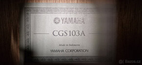 Kytara Yamaha CGS103A, velikost 3/4 - 2