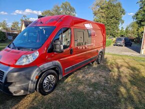 Fiat ducato , obytná dodávka, najeto 230.000 - 2