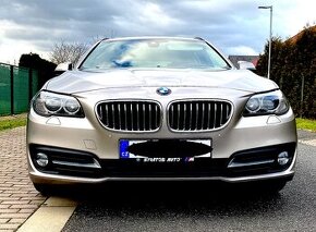 BMW 5, F11, 525D - 160 KW - 4x4, RV. 2014 ČR - Nebourané - 2