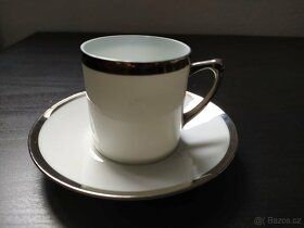 Starožitná porcelánová kávová souprava - 2
