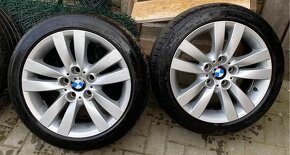 BMW,OPEL alu kola 17" 5 x 120, 4 kusy včetně pneu dvojrozměr - 2