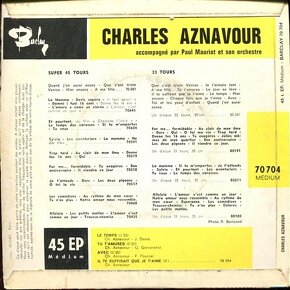 Charles Aznavour – Le Temps  (EP) - 2