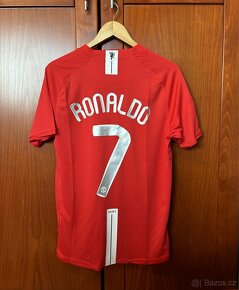 Fotbalový dres Manchester united 2007/8 - Ronaldo - 2