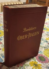 Průvodce K. Baedeker, Oberitalien mit Ravenna, Florenz - 2