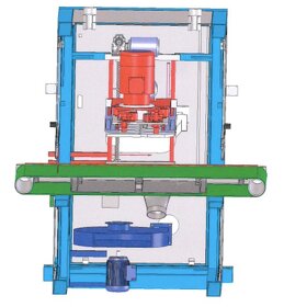 automatický odjehlovací a kartáčovací stroj QRC5-1300 - 2