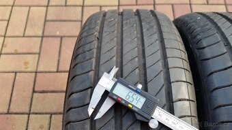 Letní pneumatiky MICHELIN 195/55 R16 zánovní, 98% vzorku - 2