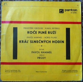 Prúdy ‎– Koče Plné Ruží - Kráľ Slnečných Hodín ( SP ) - 2