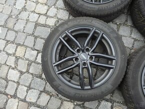 ALU KOLA + ZIMNÍ PNEU VW SEAT ŠKODA 215/55R17 - 2